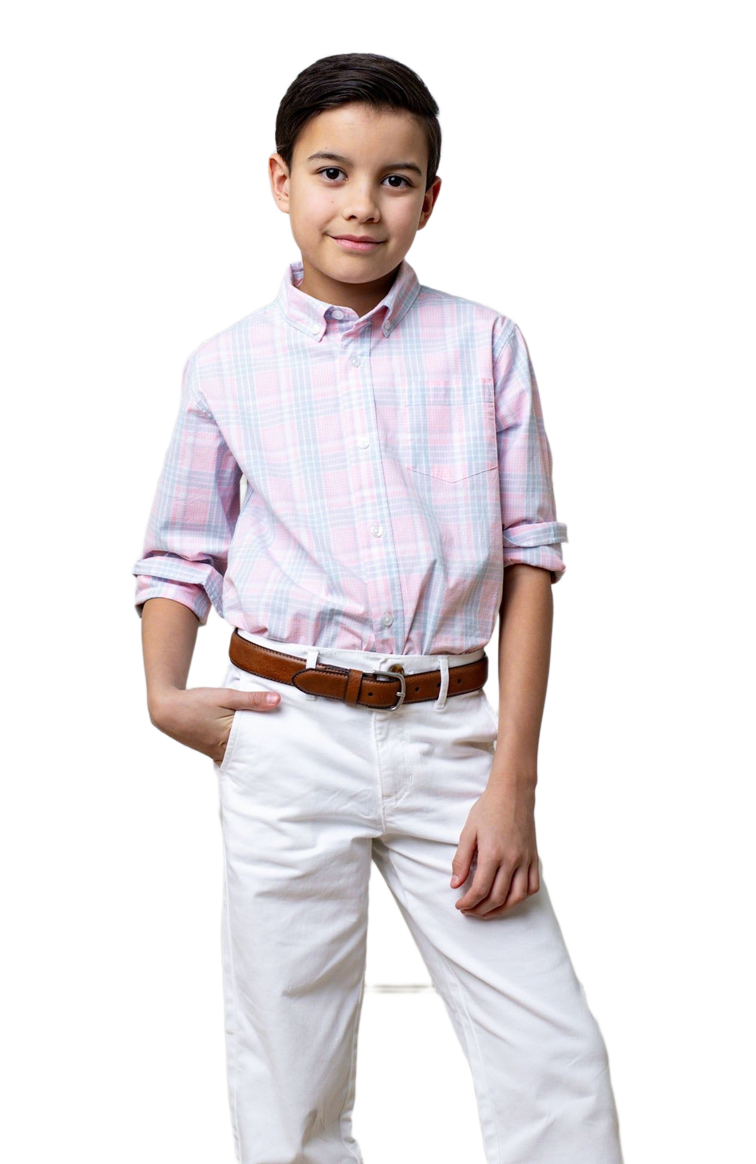 selected Pink Petal Plaid