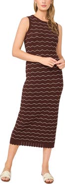 Ted Baker Sophie Scallop Sleeveless Midi Sweater Dress