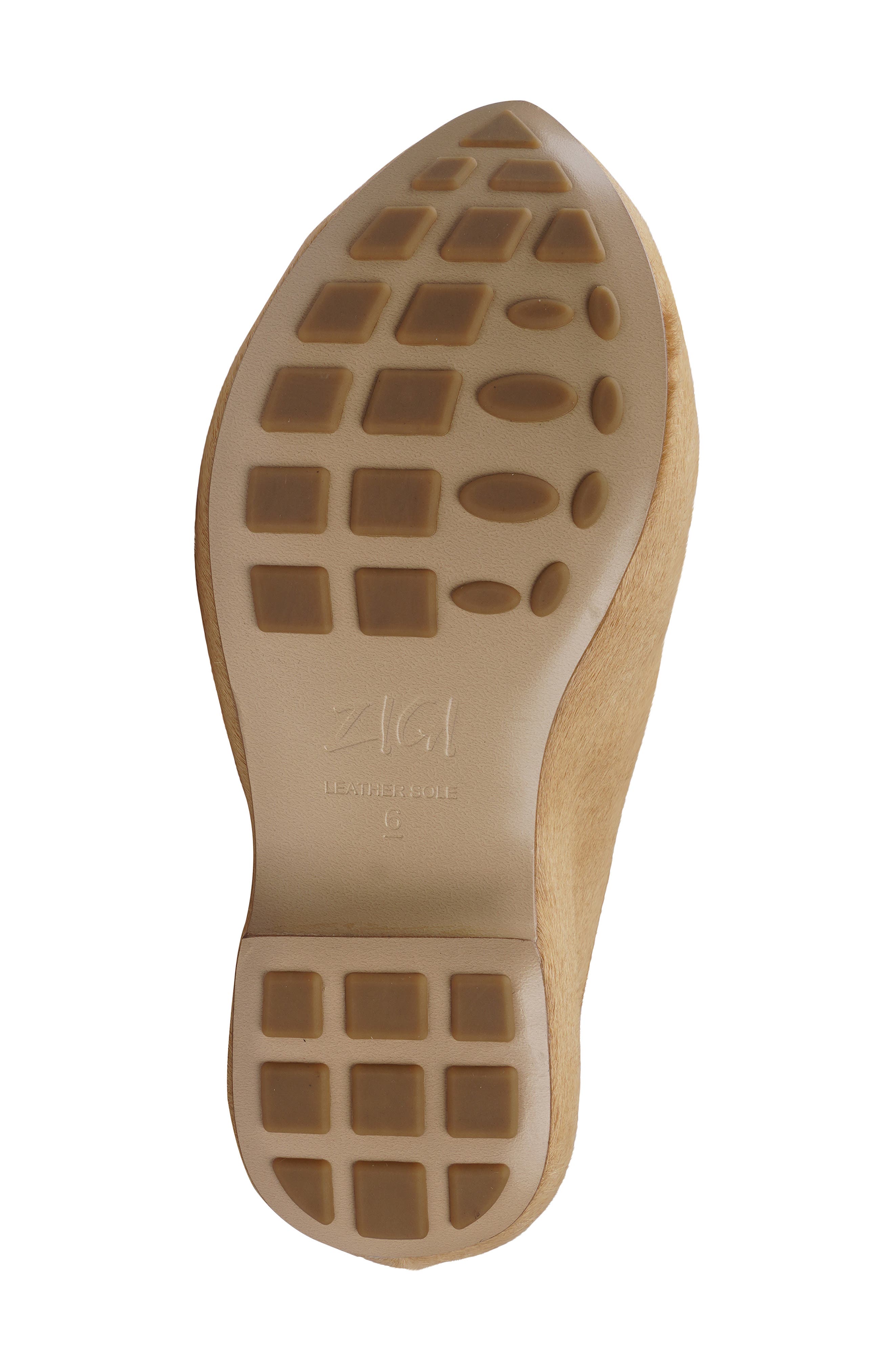 Osmary Genuine Calf Hair Clog, Alternate, color, TANLT