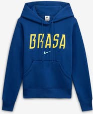 Nike Women's Nike Blue Brazil National Team Phoenix Fleece Hoodie