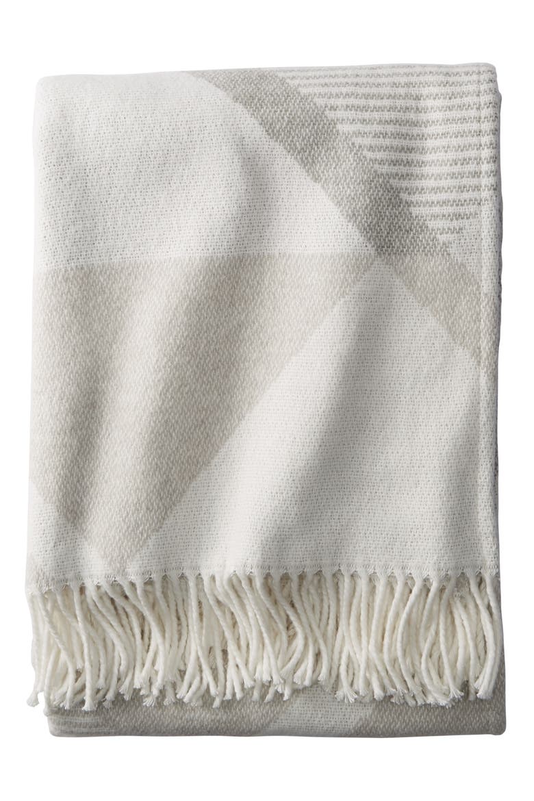 Serrado Throw Blanket, Main, color, GREY