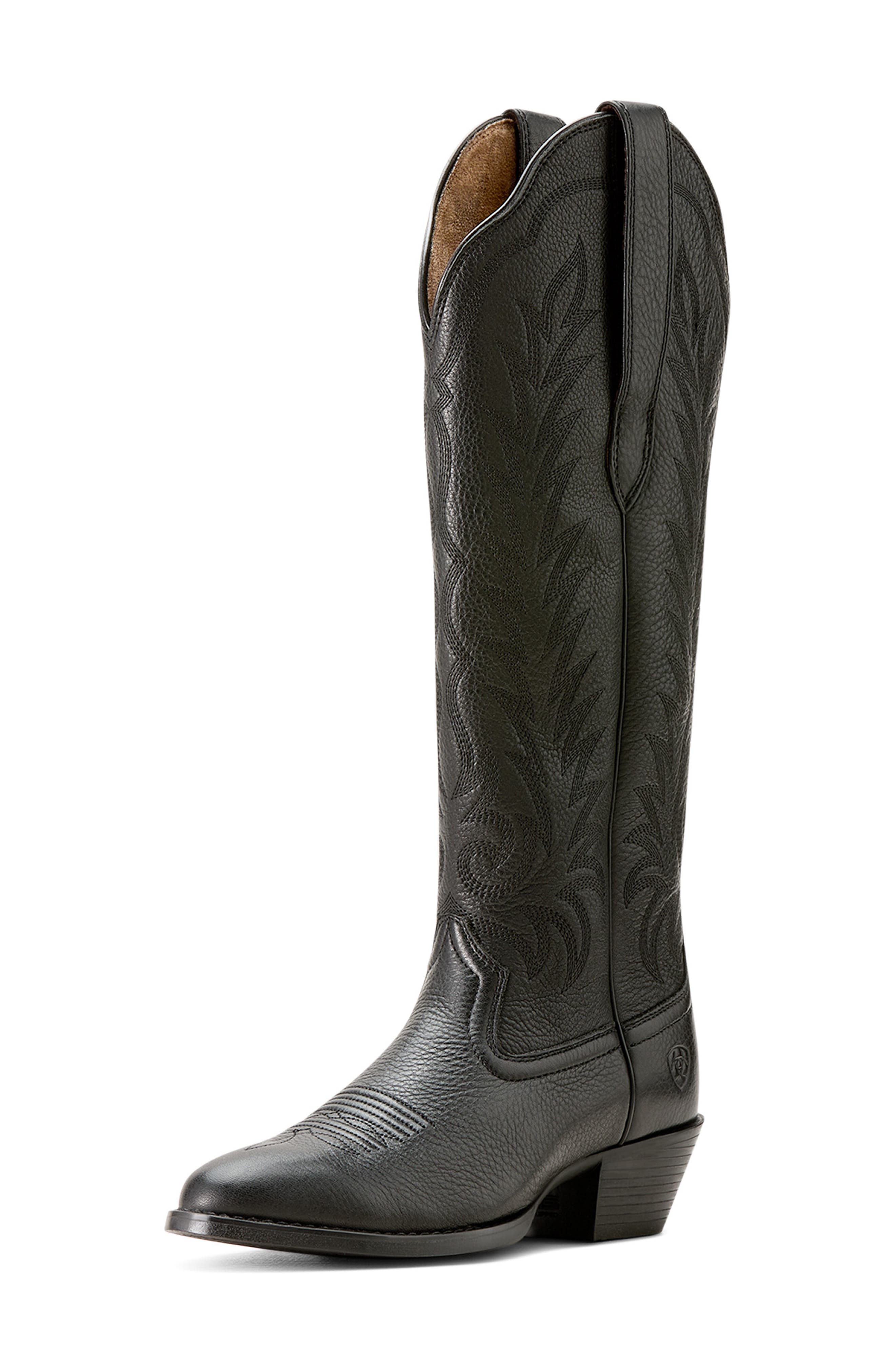Ariat Heritage Western Boot, Alternate, color, Black