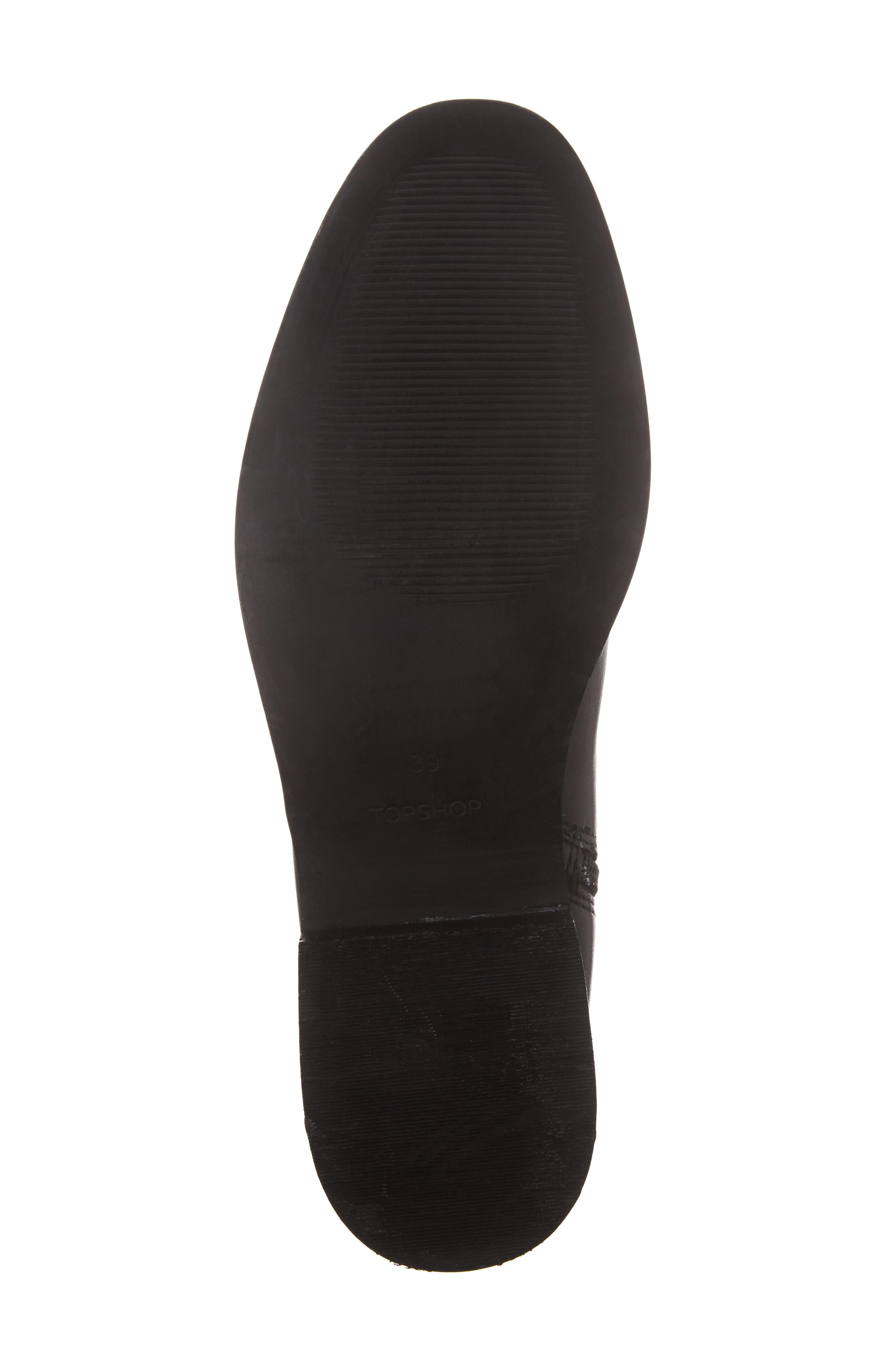 Topshop Alfie Buckle Ankle Boot, Alternate, color, 