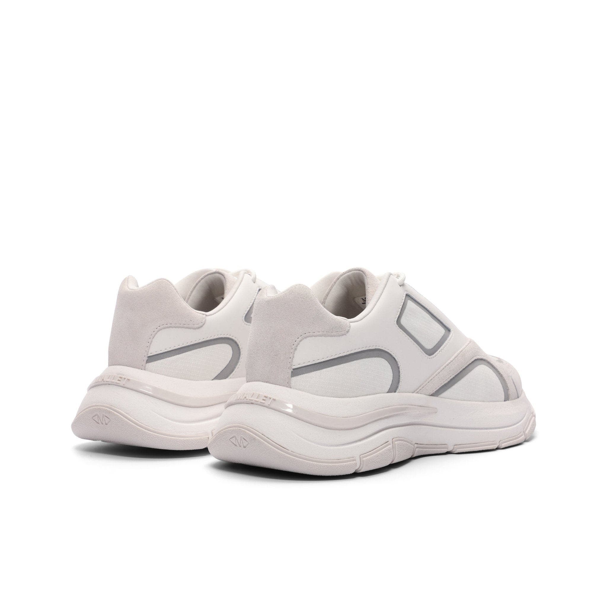 Sculpted Runner Low-Top Trainer, Alternate, color, White