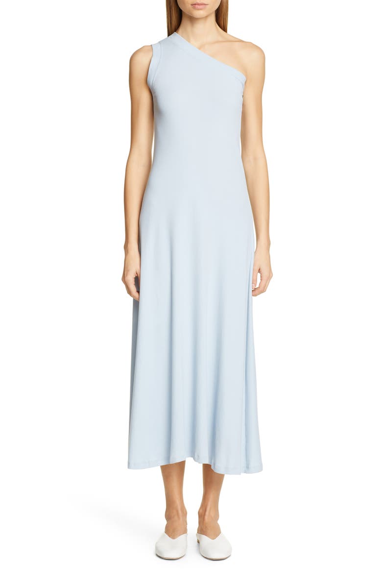 Rosetta Getty One-Shoulder Jersey Dress, Main, color,