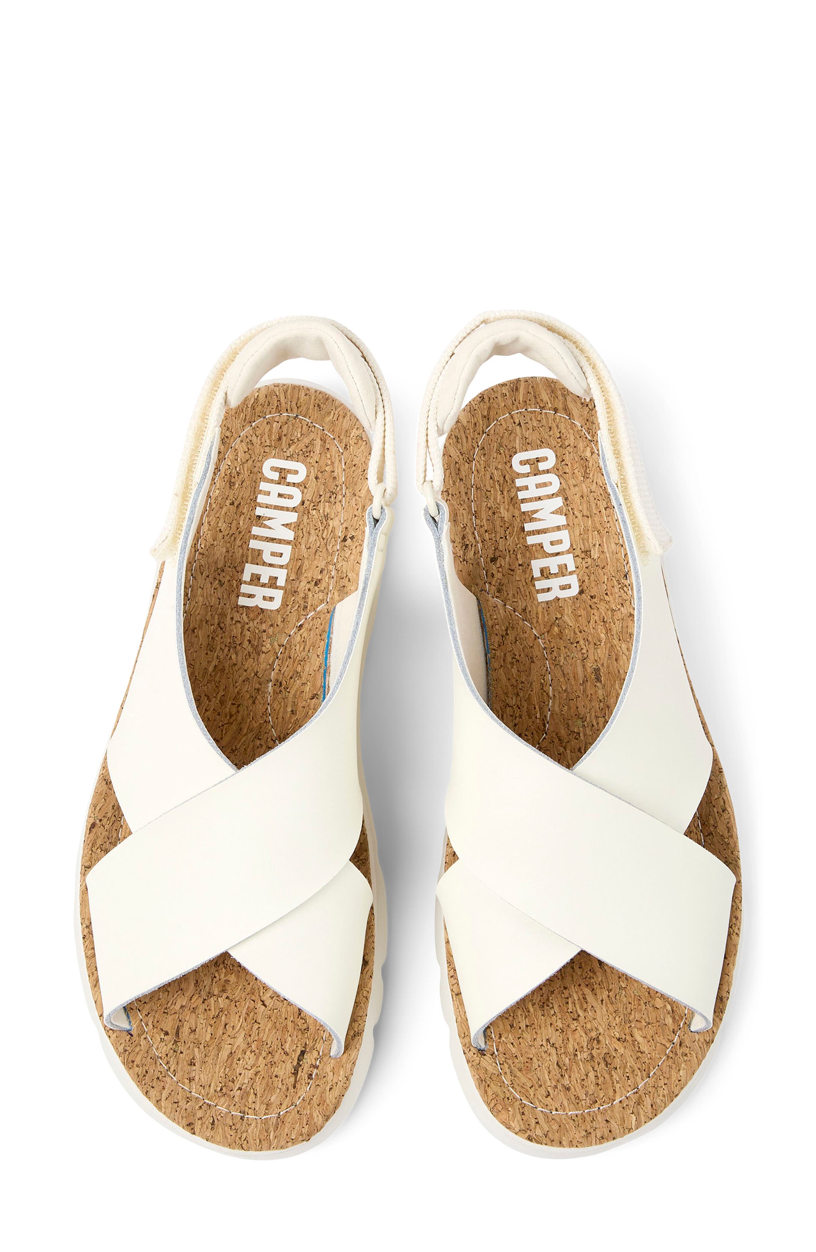 Oruga Slingback Sandal, Alternate, color, WHITE NATURAL