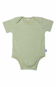 Magnetic Me Stripe Organic Cotton Blend Bodysuit