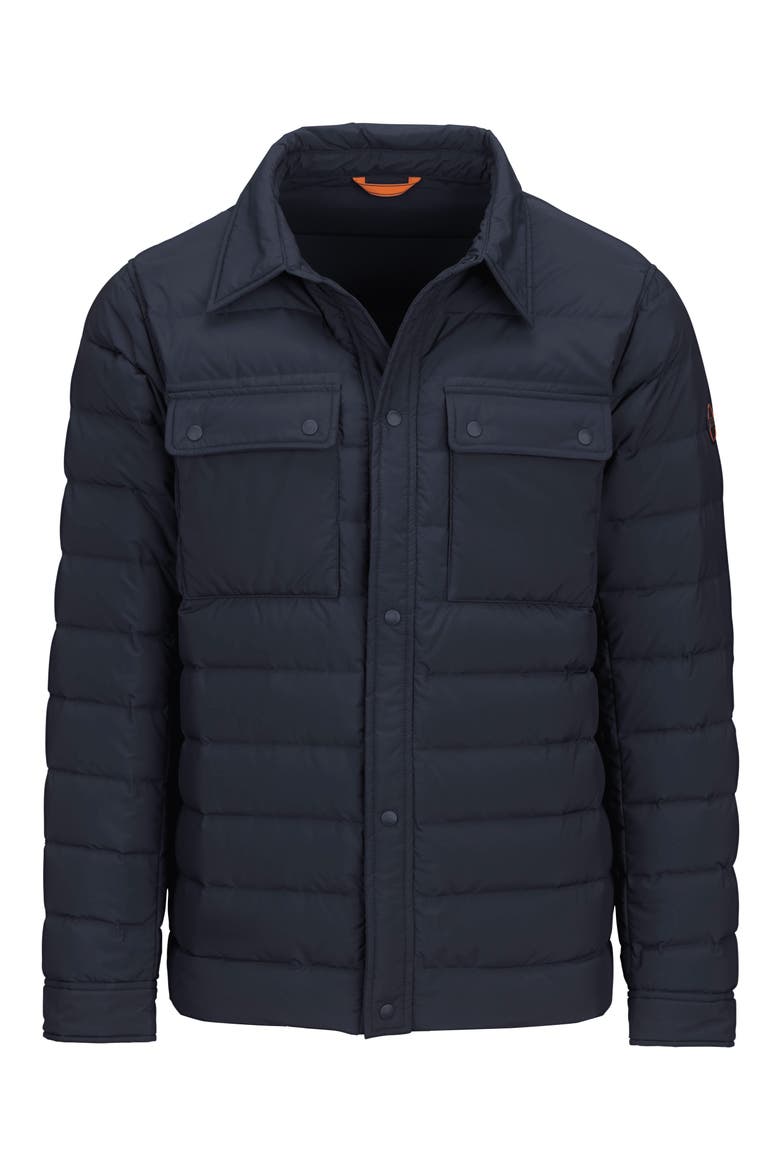Sapparo 650-Fill-Power Down Shirt Jacket, Alternate, color, MIDNIGHT