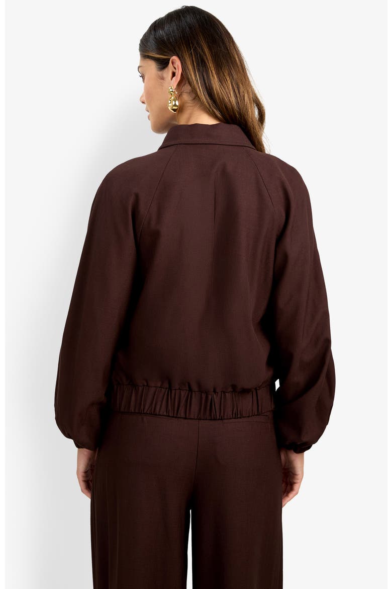 Influential Jacket, Alternate, color, Cioccolato