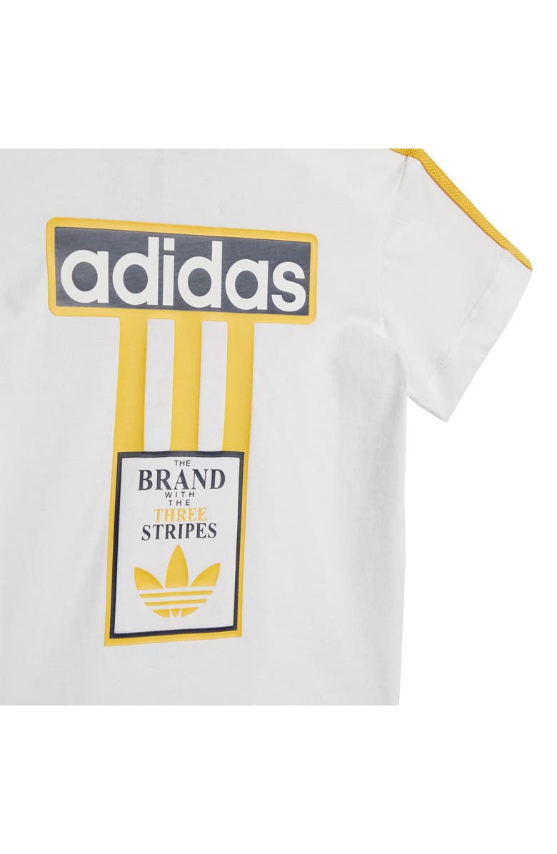 adidas Kids' Adibreak Graphic T-Shirt & Shorts Set, Alternate, color, 