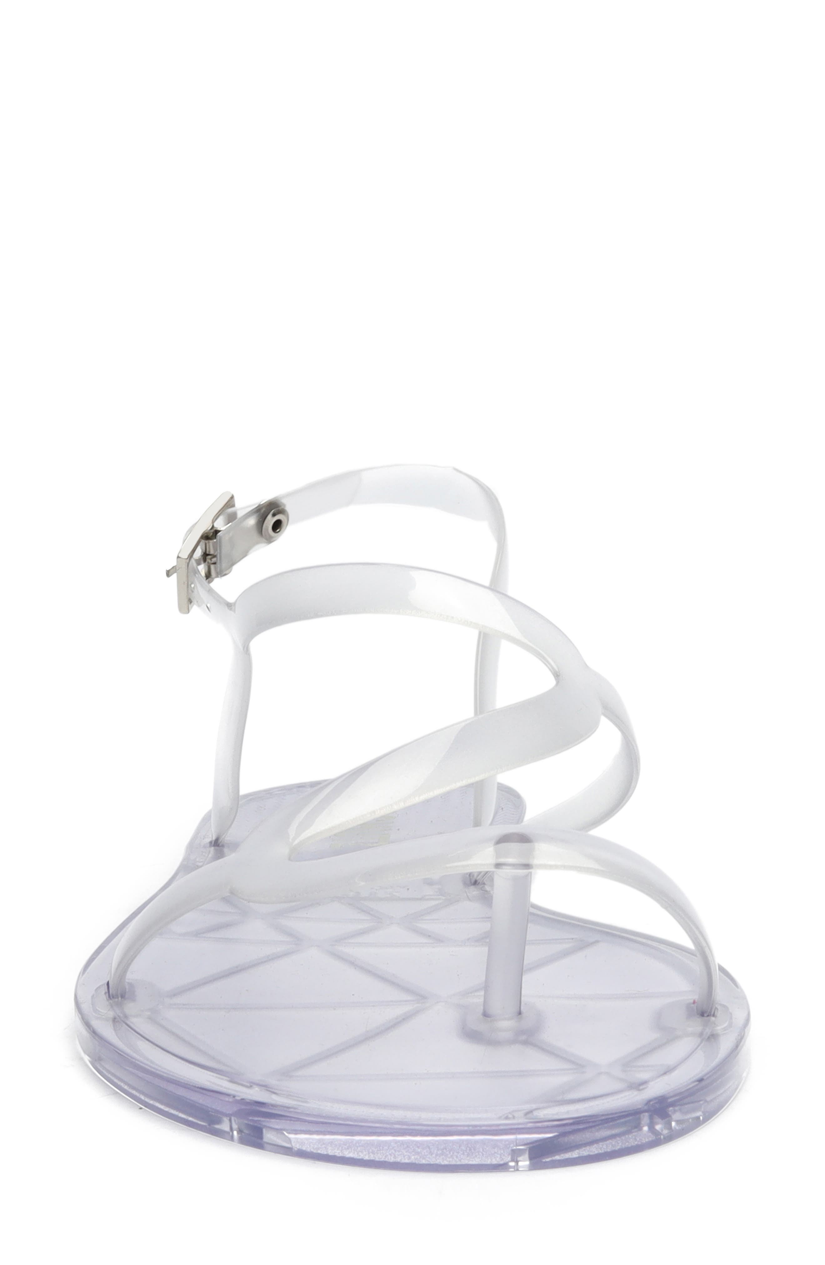 Tanner Sandal, Alternate, color, TRANSPARENTE
