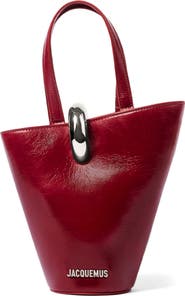 Jacquemus Le Petit Bambola Leather Bucket Bag