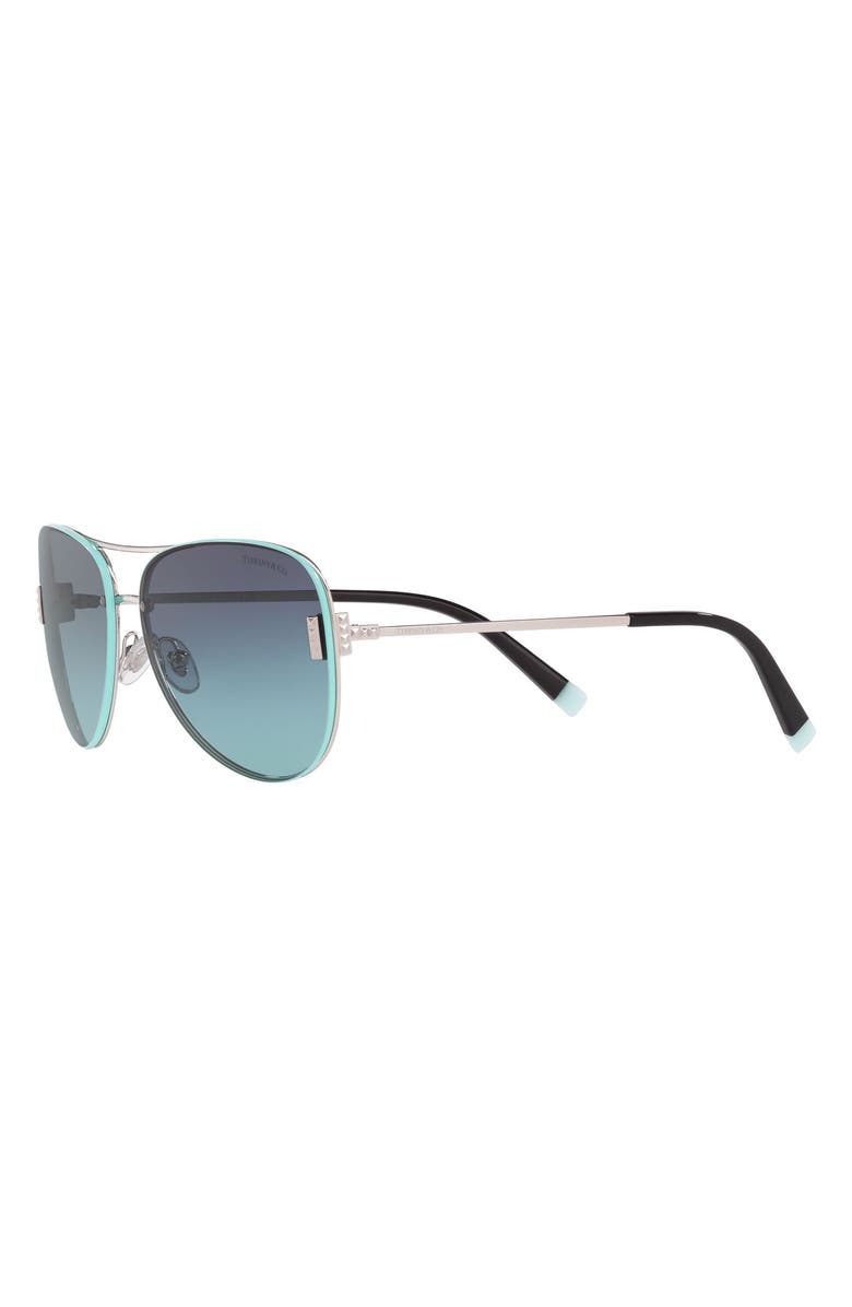 Tiffany & Co. 62mm Aviator Sunglasses, Alternate, color,
