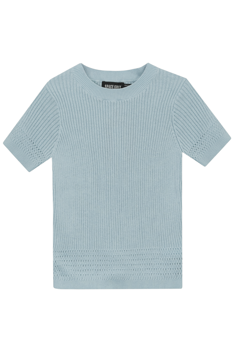 Short Sleeve Rib Knit Sweater, Main, color, Seabrook