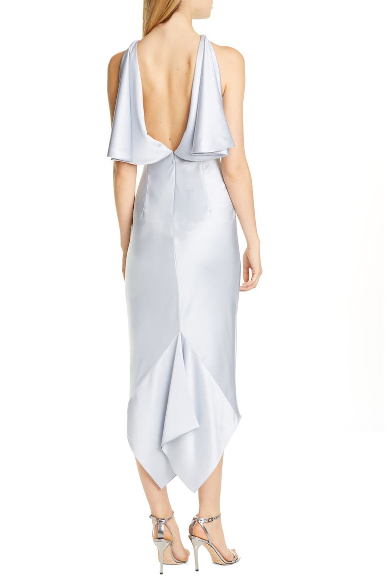 Sleeveless Cocktail Dress, Alternate, color, PEARL BLUE