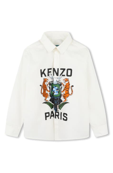 Little offers boys Kenzo shirt and Levi’s shorts