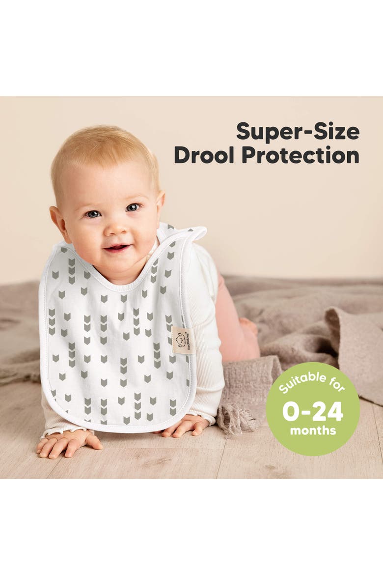 8-Pack Hallo Drool Bibs, Alternate, color, Crossroads