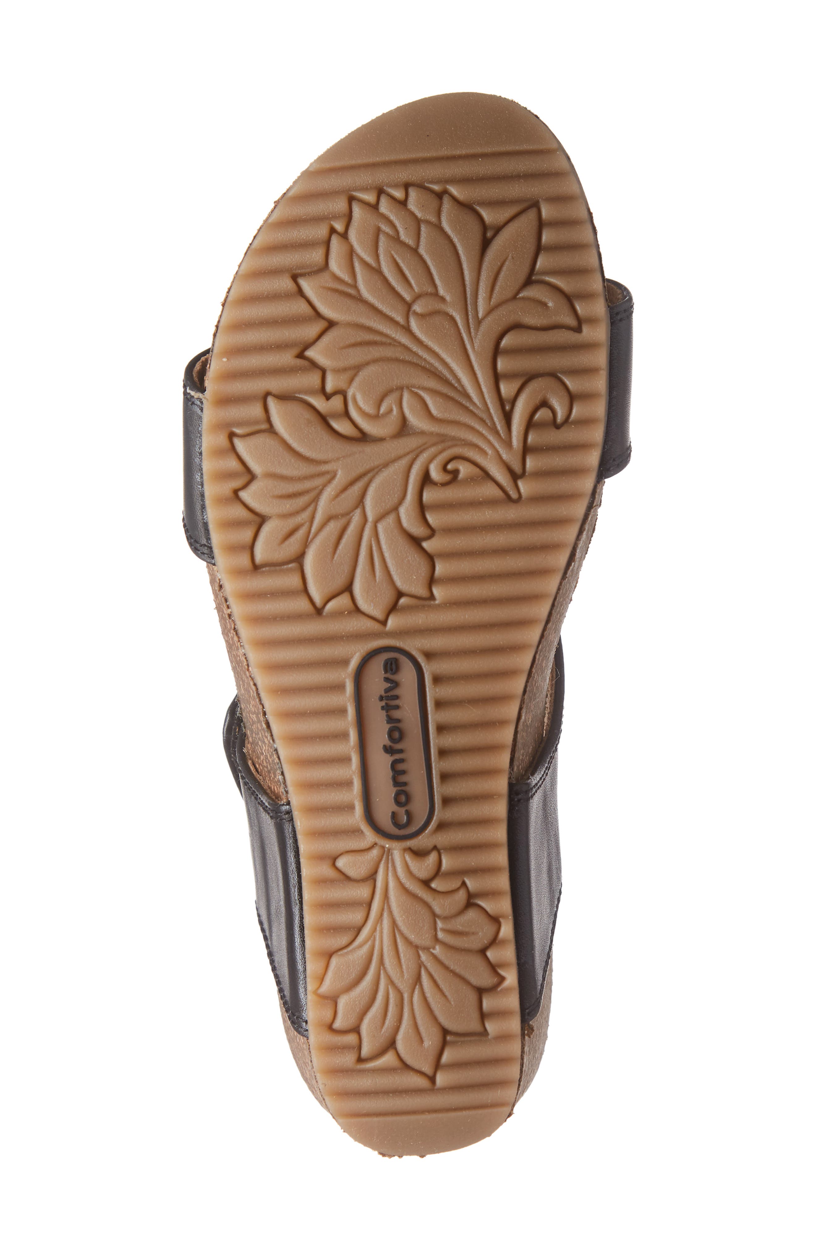 Comfortiva Emberly Wedge Sandal, Alternate, color, 