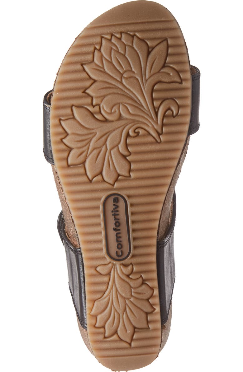 Comfortiva Emberly Wedge Sandal, Alternate, color,