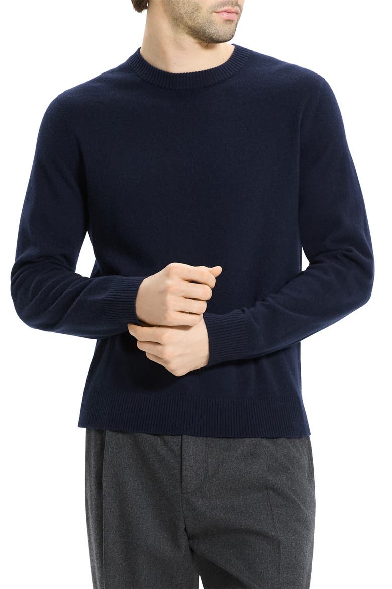 Hilles Cashmere Sweater, Main, color, BALTIC - XHX