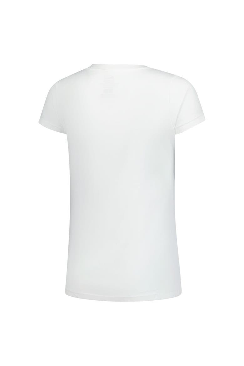 Women's Stadium Essentials White Golden State Valkyries Sky High T-Shirt, Alternate, color, White