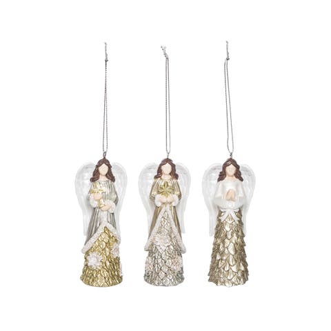 Christmas Angel Christmas Tree Ornament Assortment of 3