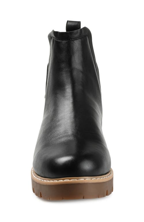 Journee Collection Journee Signature Bristol Chelsea Boot In Black