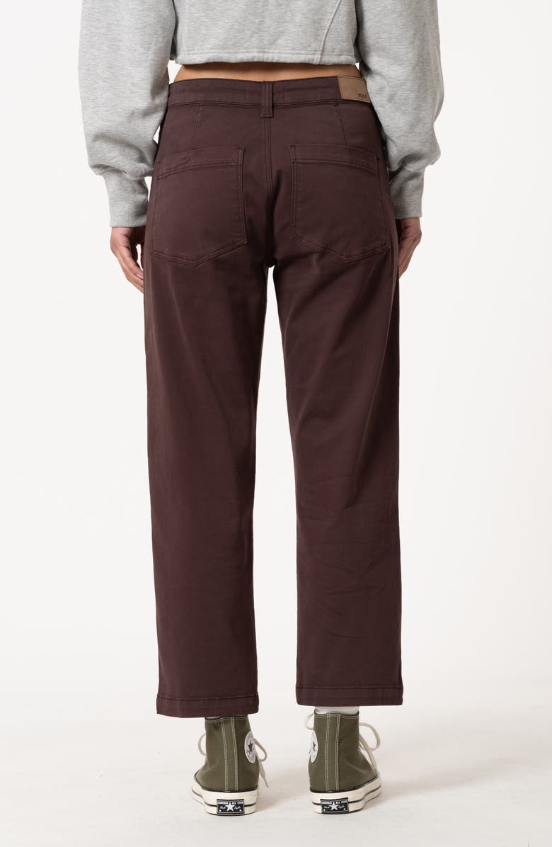 Mavi Jeans Lauren Straight Leg Jeans, Alternate, color, Currant Casual Twill