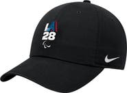 Nike Men's Nike Black LA28 Summer Paralympics Retro Stripe Club Adjustable Hat