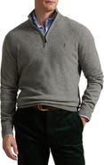 Polo Ralph Lauren Regular Fit Wool Quarter Zip Sweater