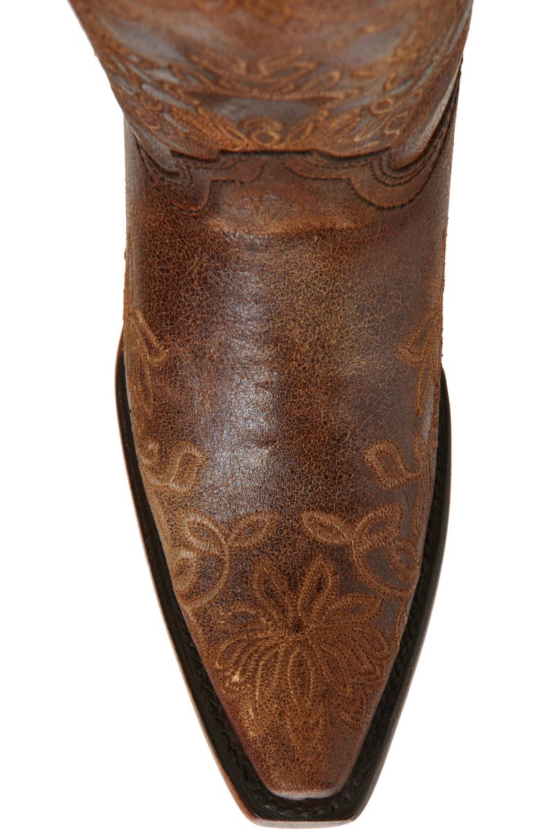 CIRCLE G Floral Embroidered Western Boot, Alternate, color,