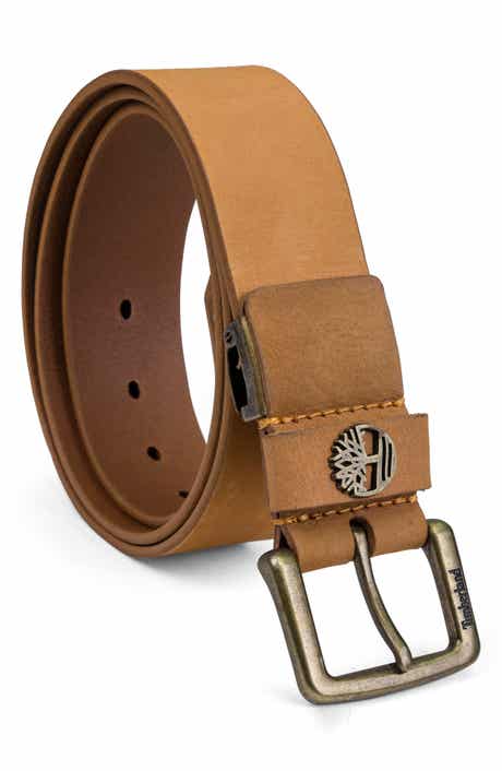 Logo Leather Belt