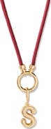 Brook and York Kai Initial Charm Necklace