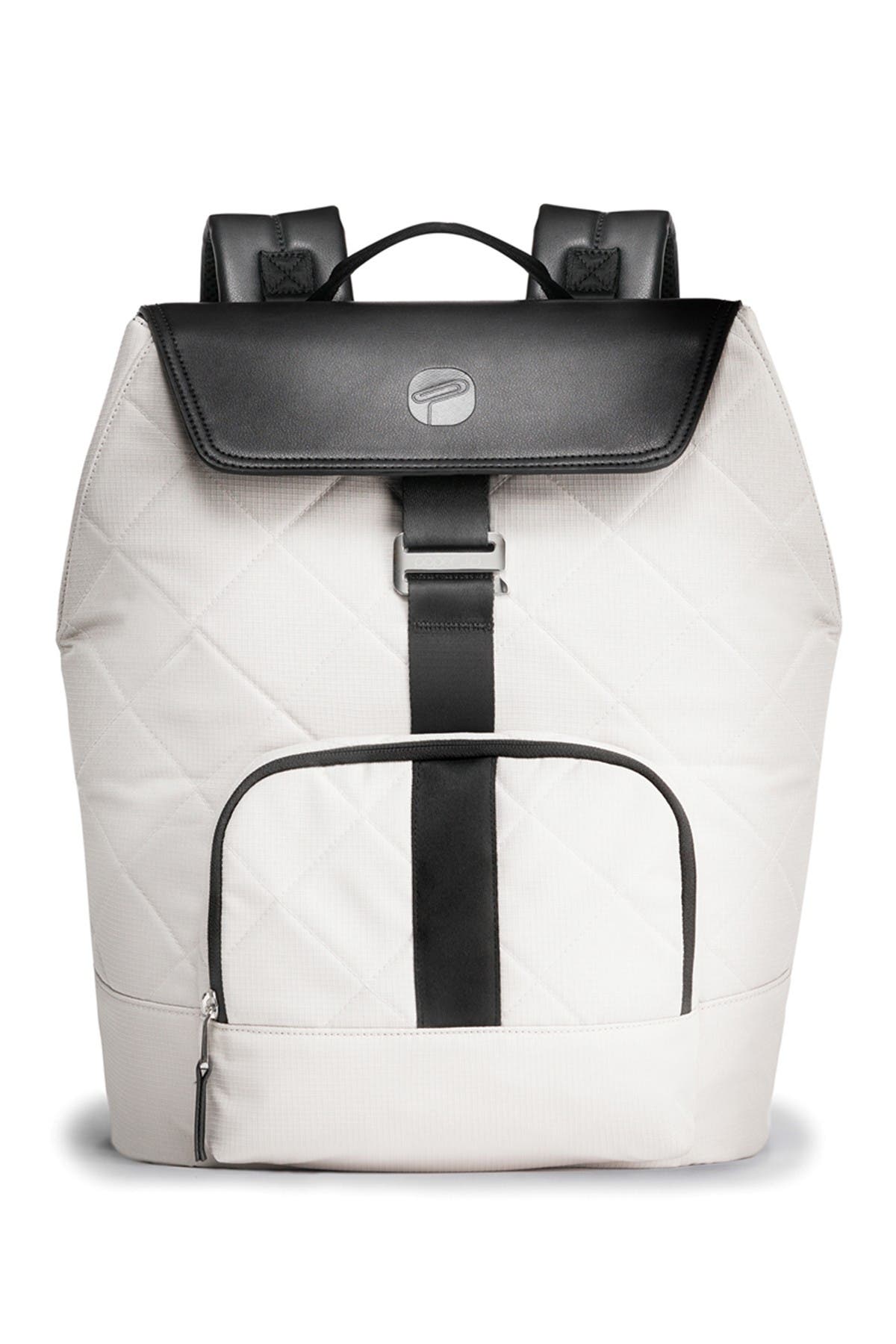 Paperclip Jojo Recycled Plastic Diaper Bag Backpack, Main, color, 