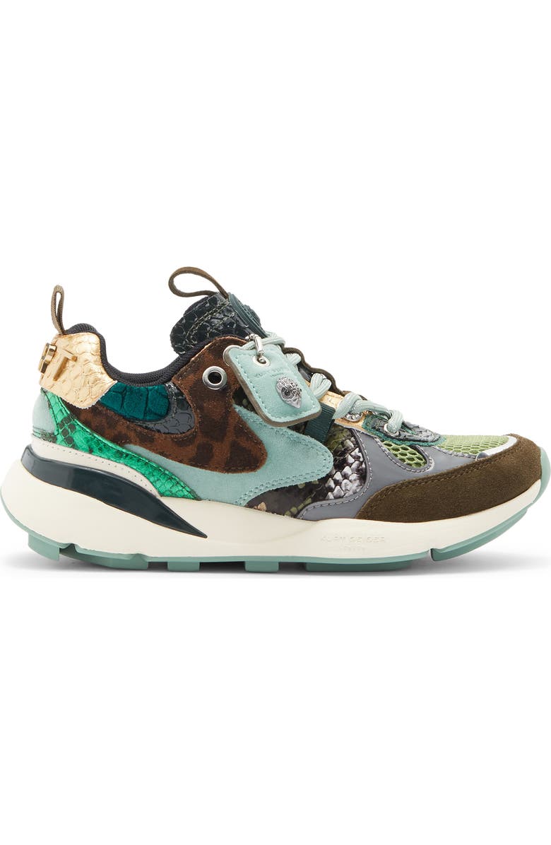 KG Kurt Geiger Kurt Runner Sneaker, Alternate, color, Green Oth