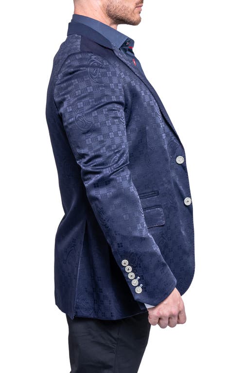 Maceoo Socrate Evo Ascension21 Blazer In Blue