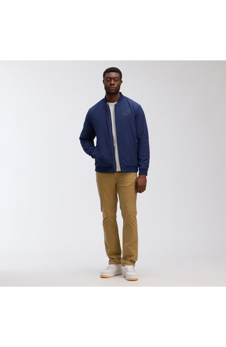 FANATICS Men's Fanatics Navy New York Rangers Authentic Pro Road Lightweight Full-Zip Bomber Jacket, Alternate, color, Navy