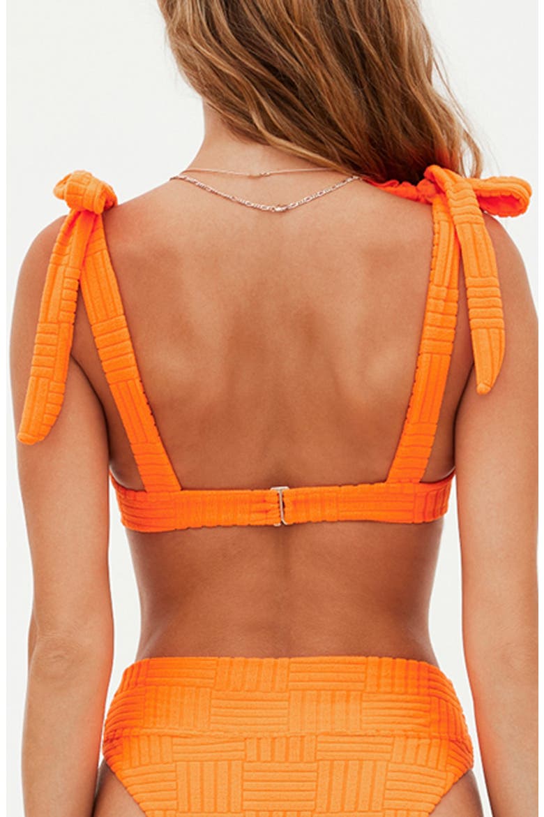 Blair Underwire Bikini Top, Alternate, color, BLOOD ORANGE