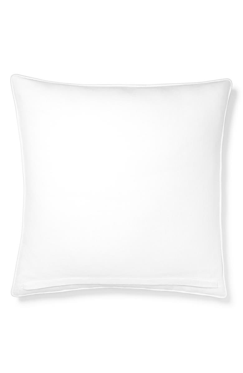 Boll & Branch Leaf Accent Pillow, Alternate, color,