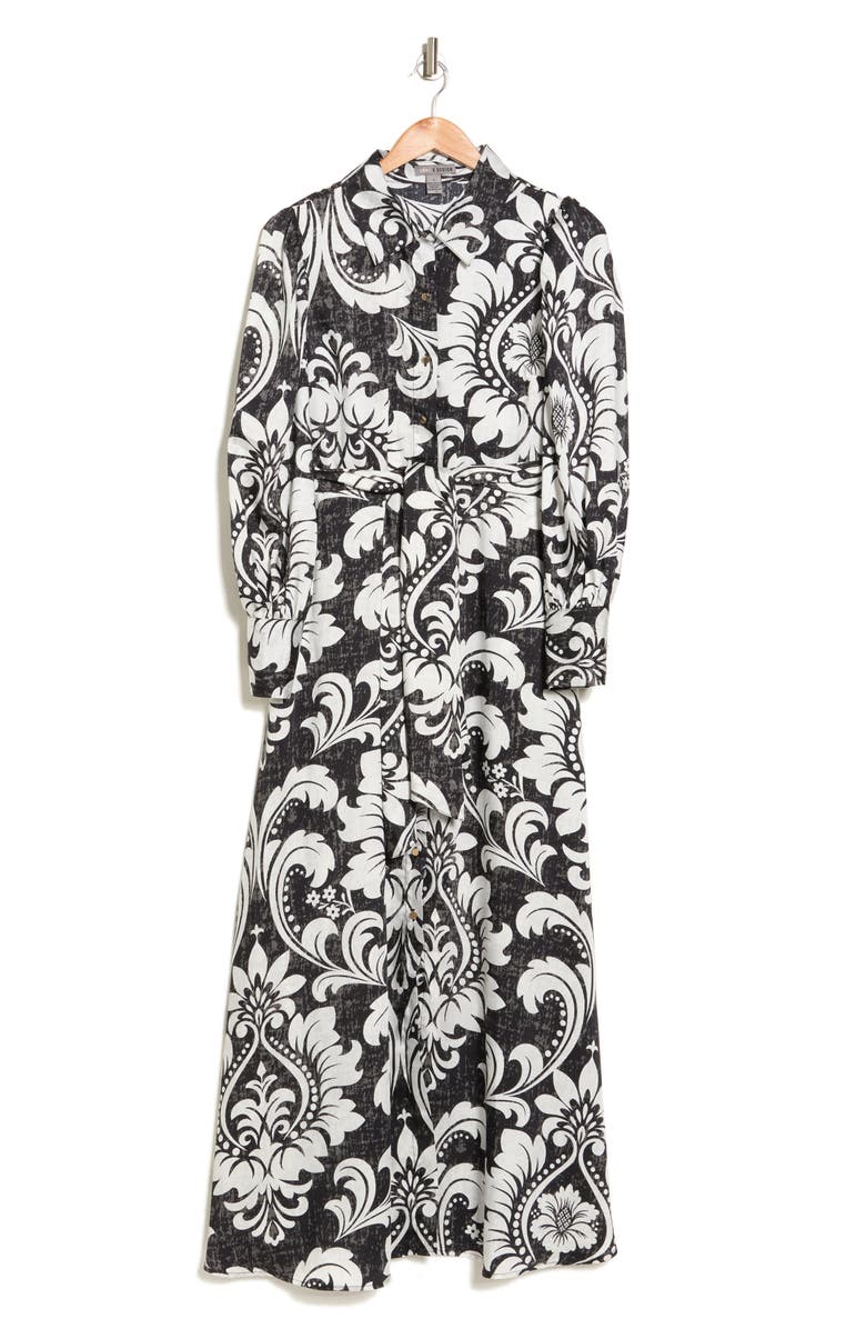 BY DESIGN Rebel Twill Maxi Dress, Alternate, color, 