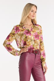 The Noli Shop Ana Button Up Shirt