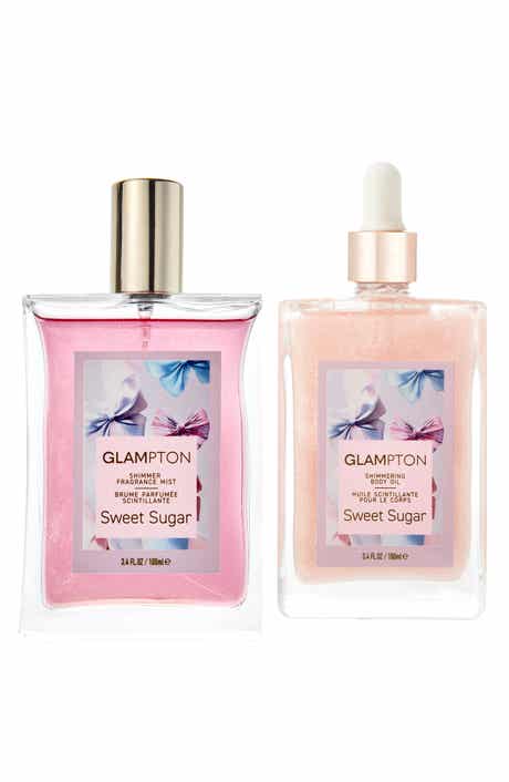 GLAMPTON Sweet Sugar Fragrance & Body Oil Set