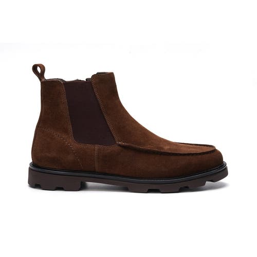 A. Veer Dwayne Chelsea In Brown Suede