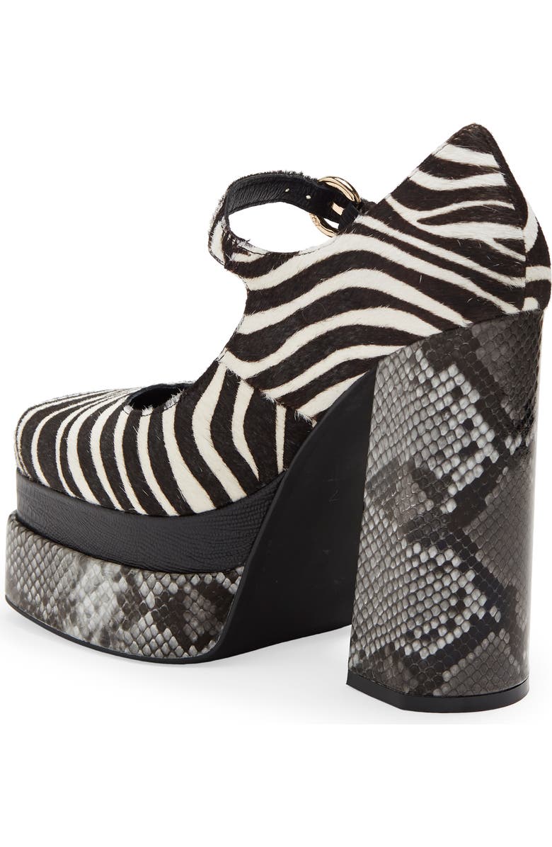 Jeffrey Campbell Chillin Genuine Calf Hair Platform Pump, Alternate, color,