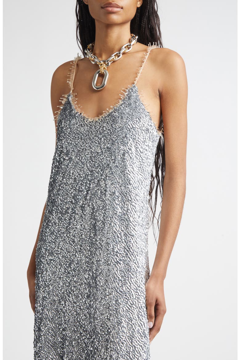 Embellished Slipdress, Alternate, color, SKYROCKET GREY