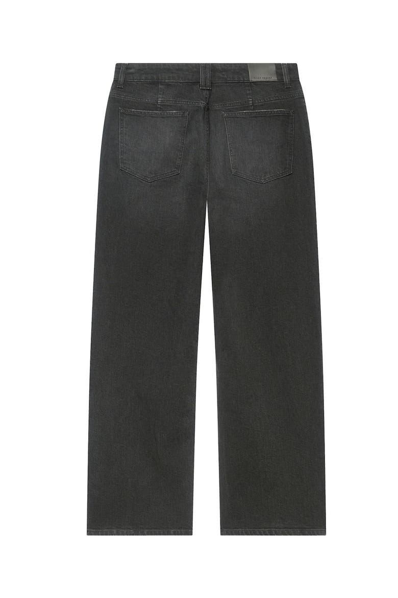 Straight Jeans, Alternate, color, Black