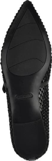 Nine West ポイントトゥ クリスタル フラット シューズ Bray Nine West Bray Pointed Toe Flat (Women) | Nordstrom