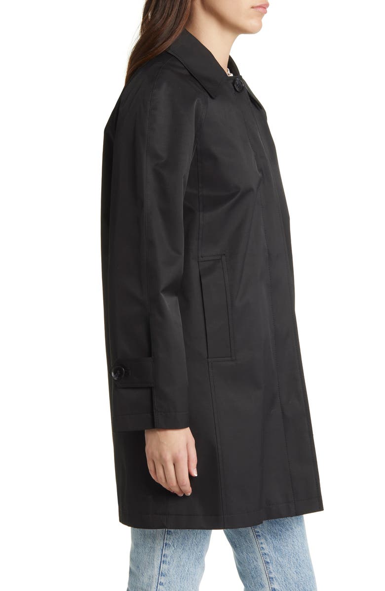 Sam Edelman Mac Water Repellent Cotton Blend Raincoat, Alternate, color,