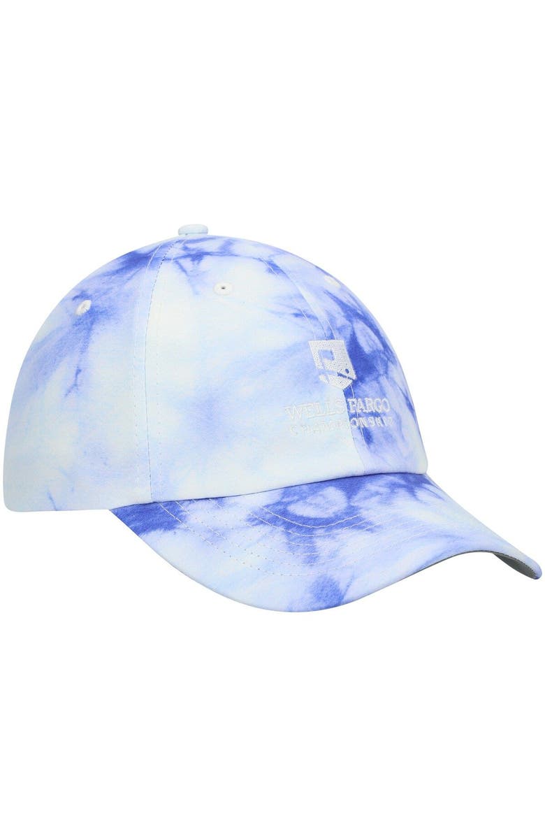 IMPERIAL Men's Imperial Blue Wells Fargo Championship Tie-Dye Hullabaloo Adjustable Hat, Alternate, color, 