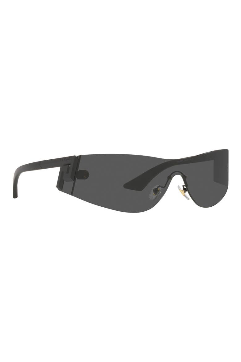 43mm Irregular Sunglasses, Alternate, color, GREY